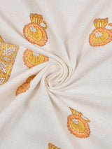 Hand Block Printed Honey Comb Cotton Bath Towel