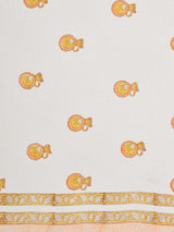 Hand Block Printed Honey Comb Cotton Bath Towel