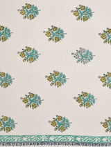 Hand Block Printed Honey Comb Cotton Bath Towel
