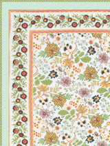 Ethnic Printed Reversible Double Bed Cotton AC Blanket | Lightweight Summer Dohar 90x108 inches