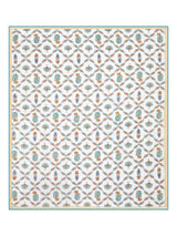 Ethnic Printed Reversible Double Bed Cotton AC Blanket | Lightweight Summer Dohar 90x108 inches