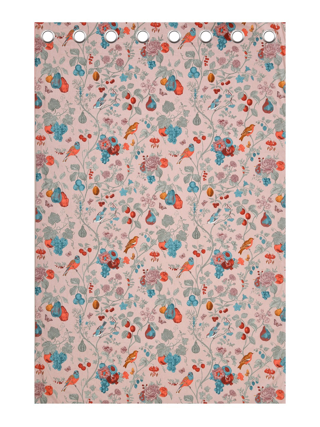 Cotton Ethnic motifs Printed Curtains - Set of 2 - 7X4 feet