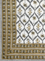 Double King Handblock printed Cotton Jaipuri Razai/Quilt