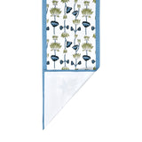 Diwali Gift Box with Handblock Printed Canvas Cotton Table Runner & Set Of 6 Mats, 2 laddoo candles