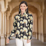 Women's Shirts Full Sleeves 100% Cotton