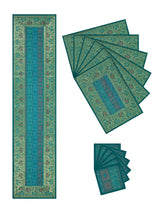Banarasi Table Set with 1 Runner, 6 mats and 6 coasters