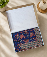 Bedsheet King Size Gift Box | 1 Ethnic Motifs Double Bedsheet with 2 Pillow Covers