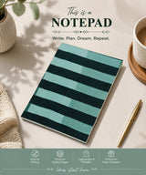 Quilted Cotton Work Gift Set – Laptop Bag, Diary, Notepad & Pencil Pouch