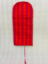 Handcrafted Travel Jewelry Organizer Roll | Artisan Fabric Jewelry Pouch