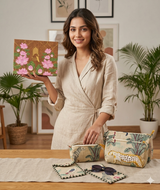 Set of 5 Utility Pouches (3 Makeup Pouches, 1 Sunglass Pouch, 1 Sanitary Napkin Pouch)