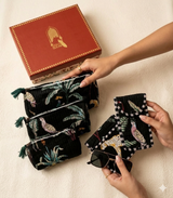 Set of 5 Utility Pouches (3 Makeup Pouches, 1 Sunglass Pouch, 1 Sanitary Napkin Pouch)