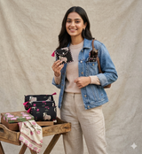 Set of 5 Utility Pouches (3 Makeup Pouches, 1 Sunglass Pouch, 1 Sanitary Napkin Pouch)