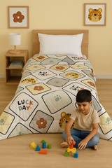 Kids Print Reversible Comforter - 60X90 Inches