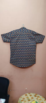 Men by House of Gulab Short Sleeves Cotton Shirt