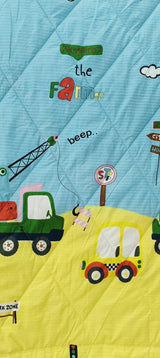 Kids Print Reversible Comforter - 60X90 Inches