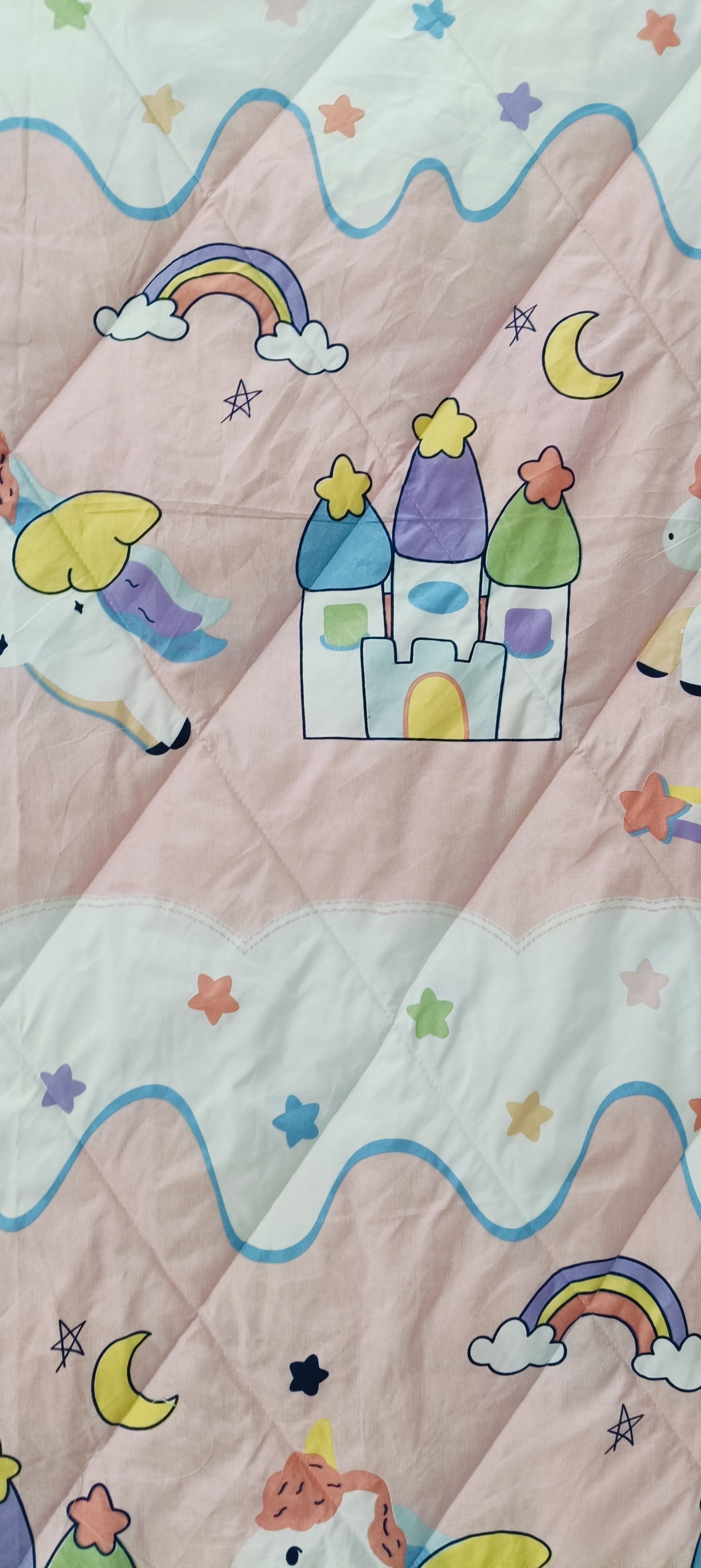 Kids Print Reversible Comforter - 60X90 Inches