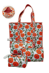 Cotton Tote Bag with Zip & Pouch Combo