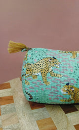 Set of 3 cosmetic bag/pouches with waterproof lining