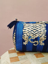 Set of 3 cosmetic bag/pouches with waterproof lining