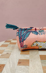 Set of 3 cosmetic bag/pouches with waterproof lining