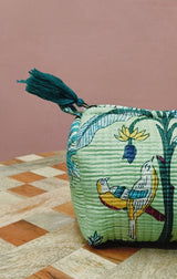 Set of 3 cosmetic bag/pouches with waterproof lining