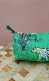 Set of 3 cosmetic bag/pouches with waterproof lining