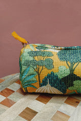 Set of 3 cosmetic bag/pouches with waterproof lining
