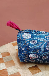 Set of 3 cosmetic bag/pouches with waterproof lining