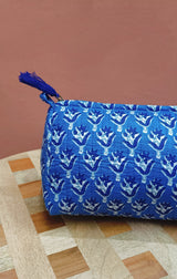 Set of 3 cosmetic bag/pouches with waterproof lining