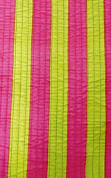 Handblock Printed Quilted Tote Bag without zip/button 17x18x 6 inches