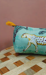 Set of 3 cosmetic bag/pouches with waterproof lining