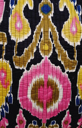 Handblock Printed Quilted Tote Bag without zip/button 17x18x 6 inches