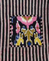 Handblock Printed Quilted Tote Bag without zip/button 17x18x 6 inches