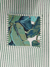 Handblock Printed Quilted Tote Bag without zip/button 17x18x 6 inches