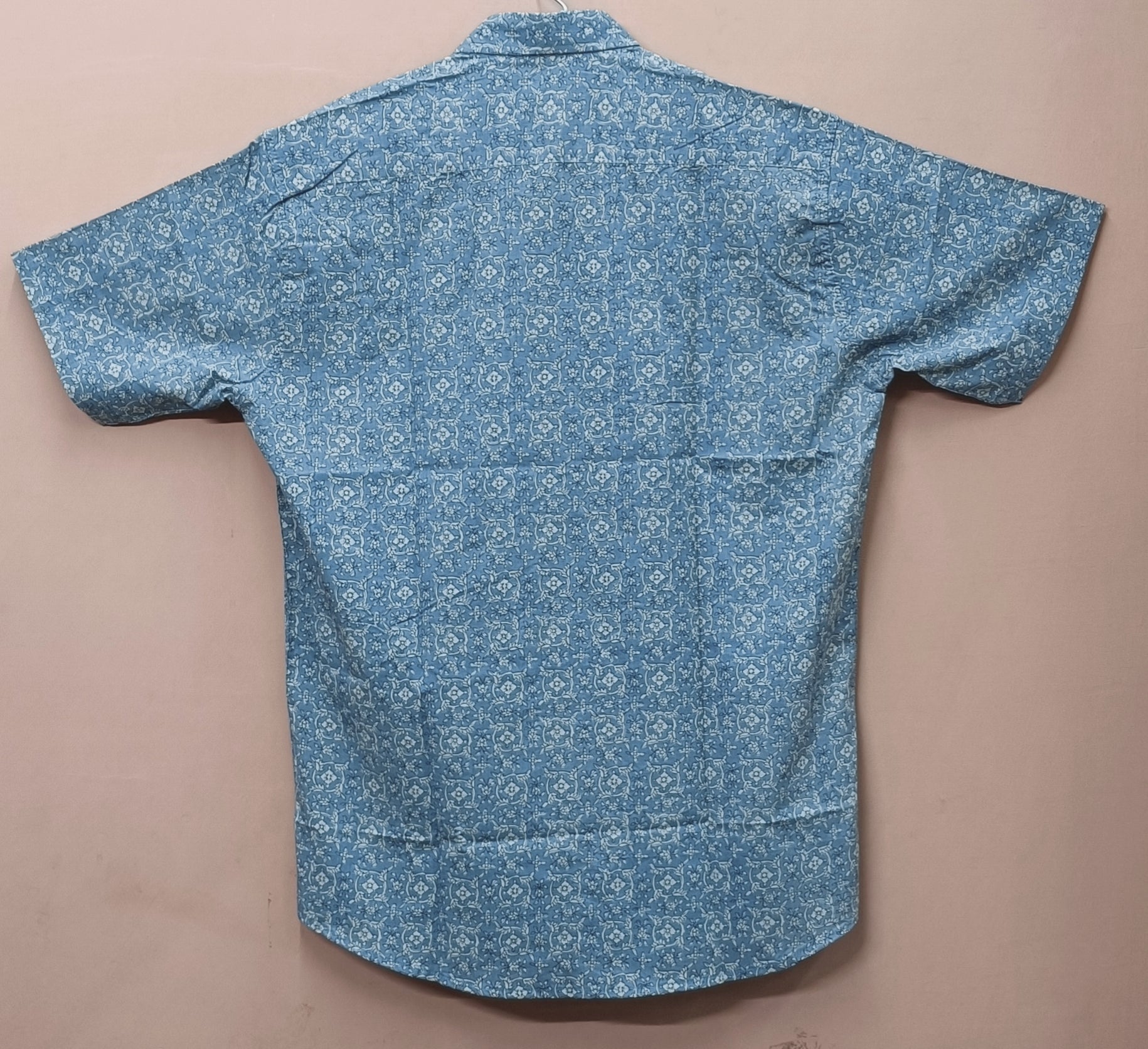 Men by House of Gulab Short Sleeves Cotton Shirt