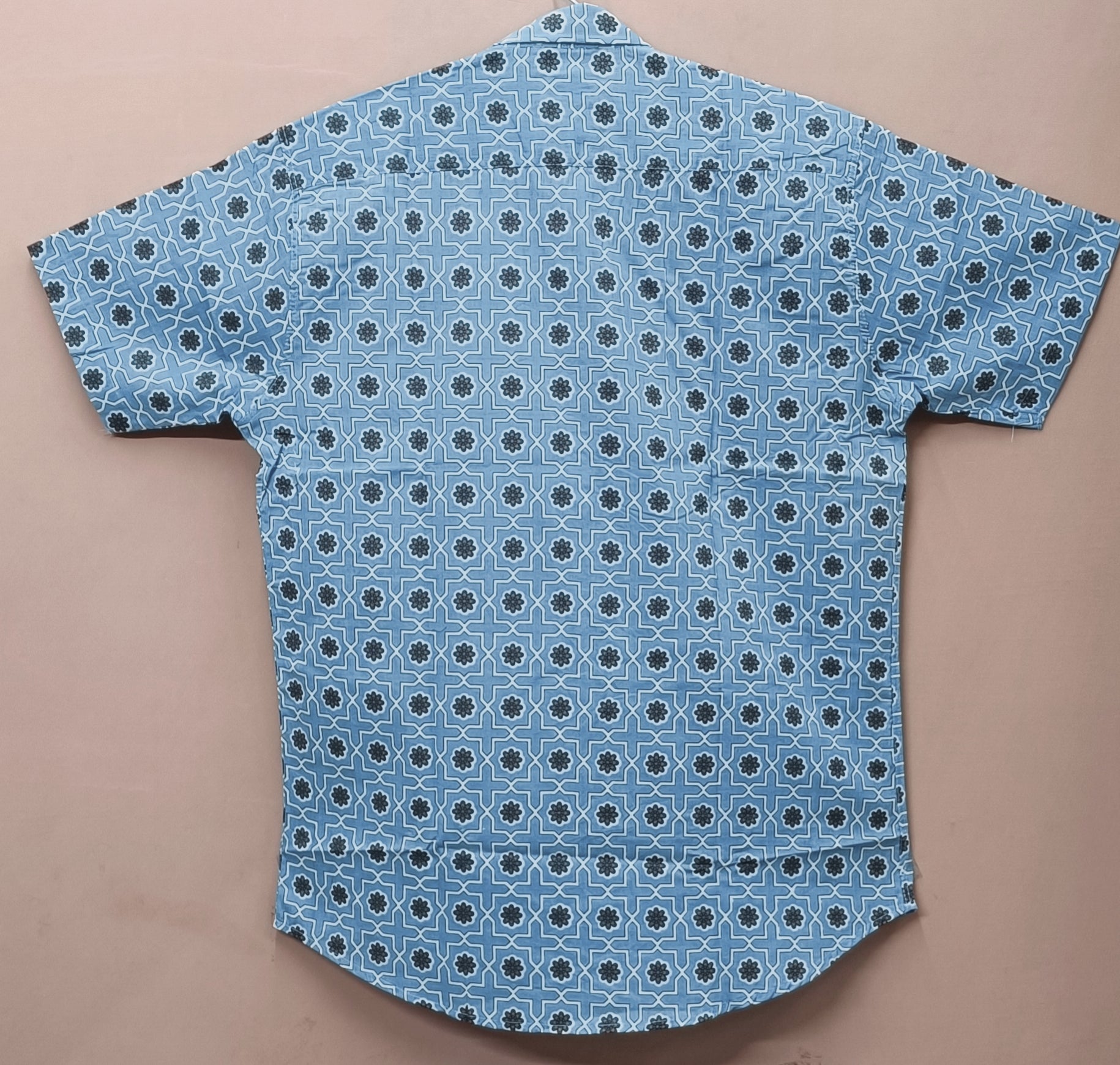 Men by House of Gulab Short Sleeves Cotton Shirt