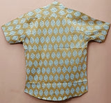 Men by House of Gulab Short Sleeves Cotton Shirt