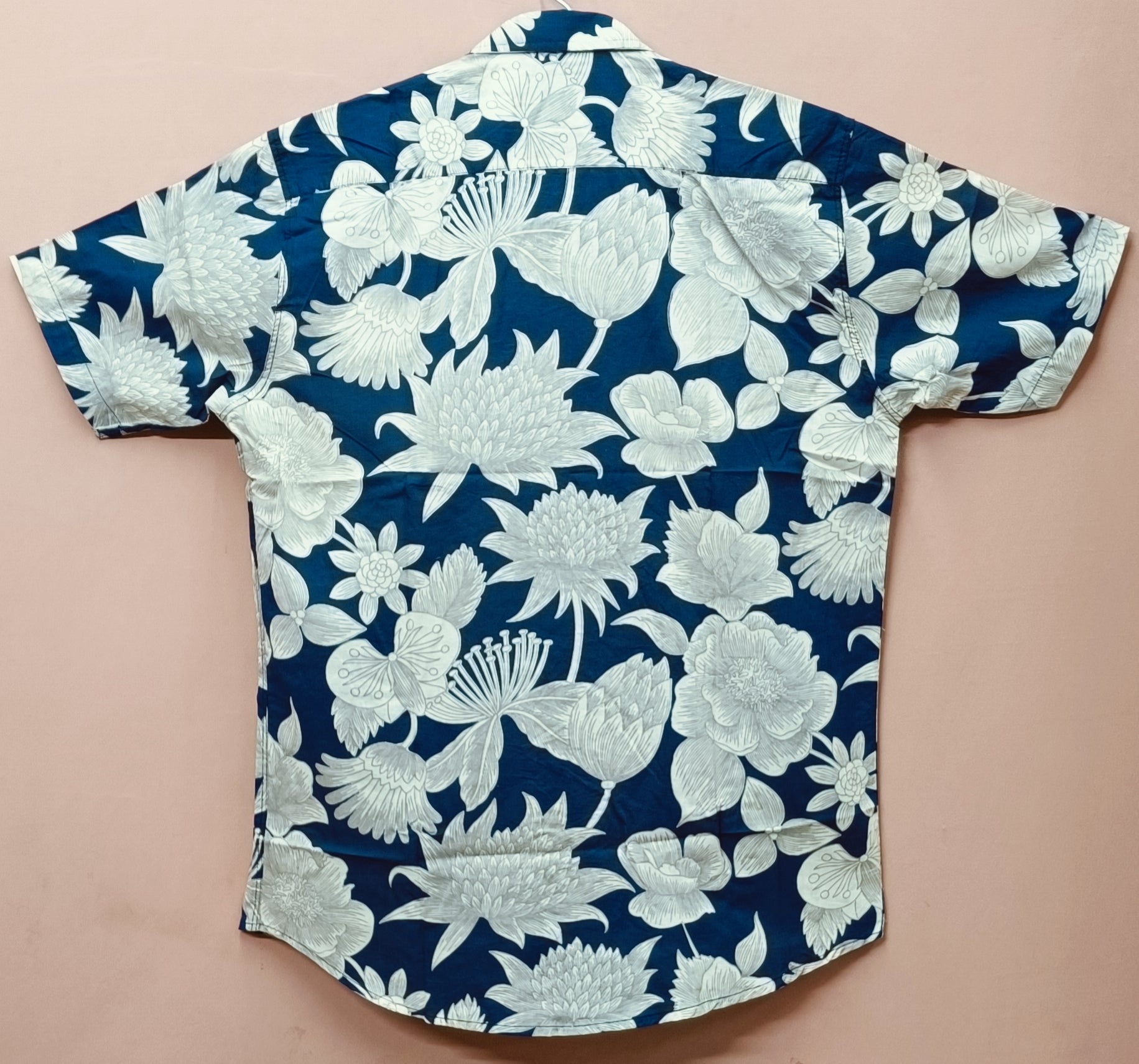 Men by House of Gulab Short Sleeves Cotton Shirt