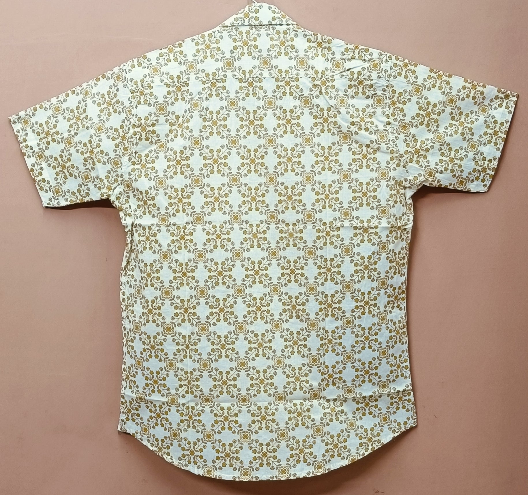 Men by House of Gulab Short Sleeves Cotton Shirt