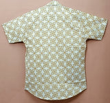 Men by House of Gulab Short Sleeves Cotton Shirt