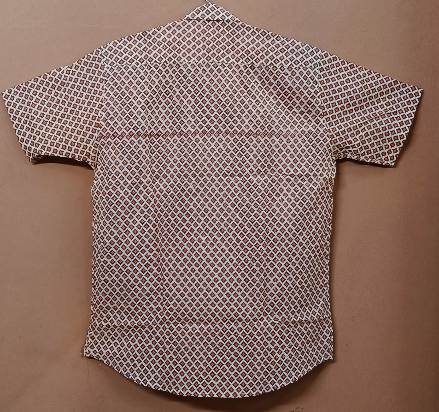Men by House of Gulab Short Sleeves Cotton Shirt