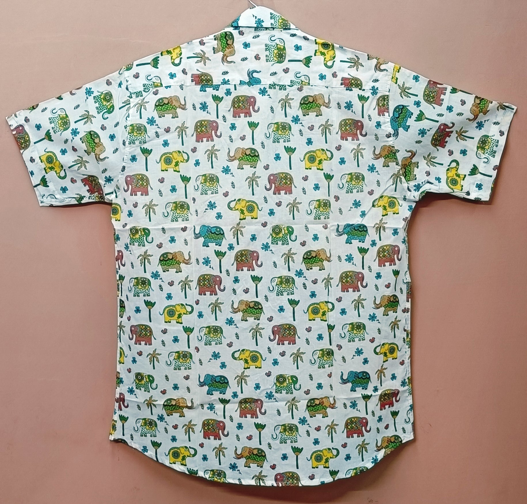 Men by House of Gulab Short Sleeves Cotton Shirt