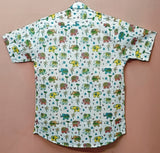 Men by House of Gulab Short Sleeves Cotton Shirt