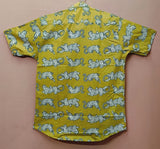 Men by House of Gulab Short Sleeves Cotton Shirt