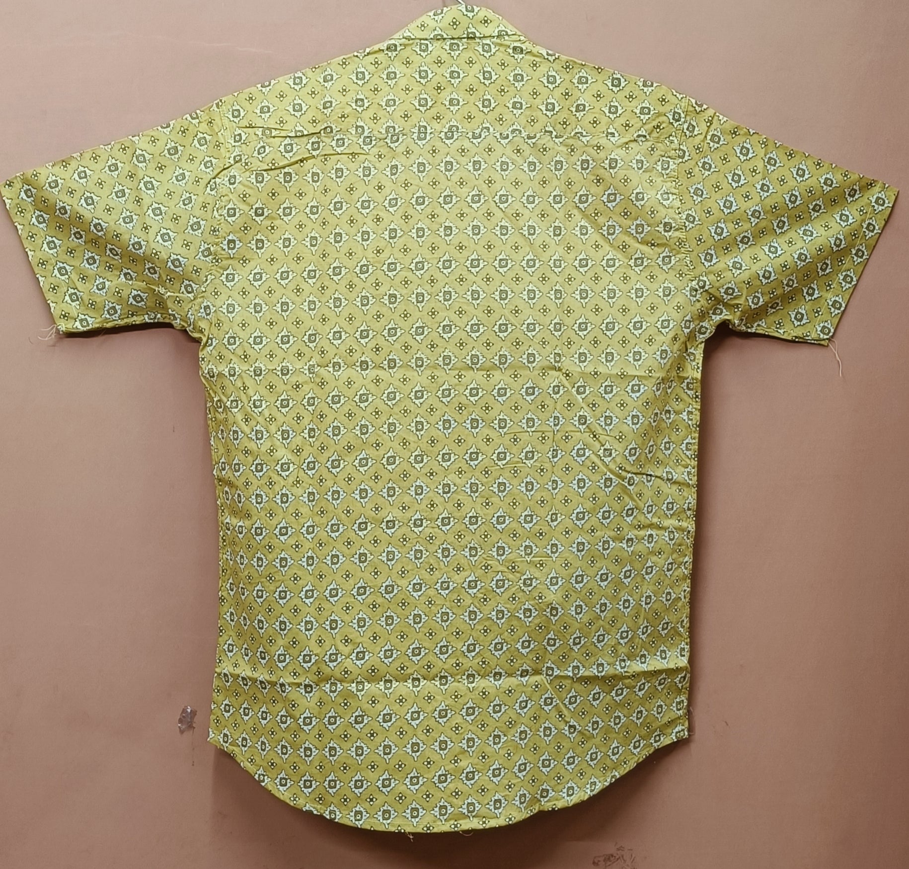 Men by House of Gulab Short Sleeves Cotton Shirt