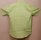 Men by House of Gulab Short Sleeves Cotton Shirt