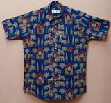 Men by House of Gulab Short Sleeves Cotton Shirt