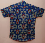 Men by House of Gulab Short Sleeves Cotton Shirt