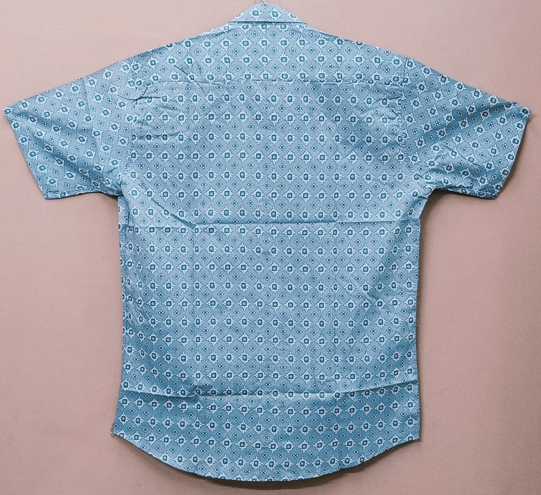 Men by House of Gulab Short Sleeves Cotton Shirt