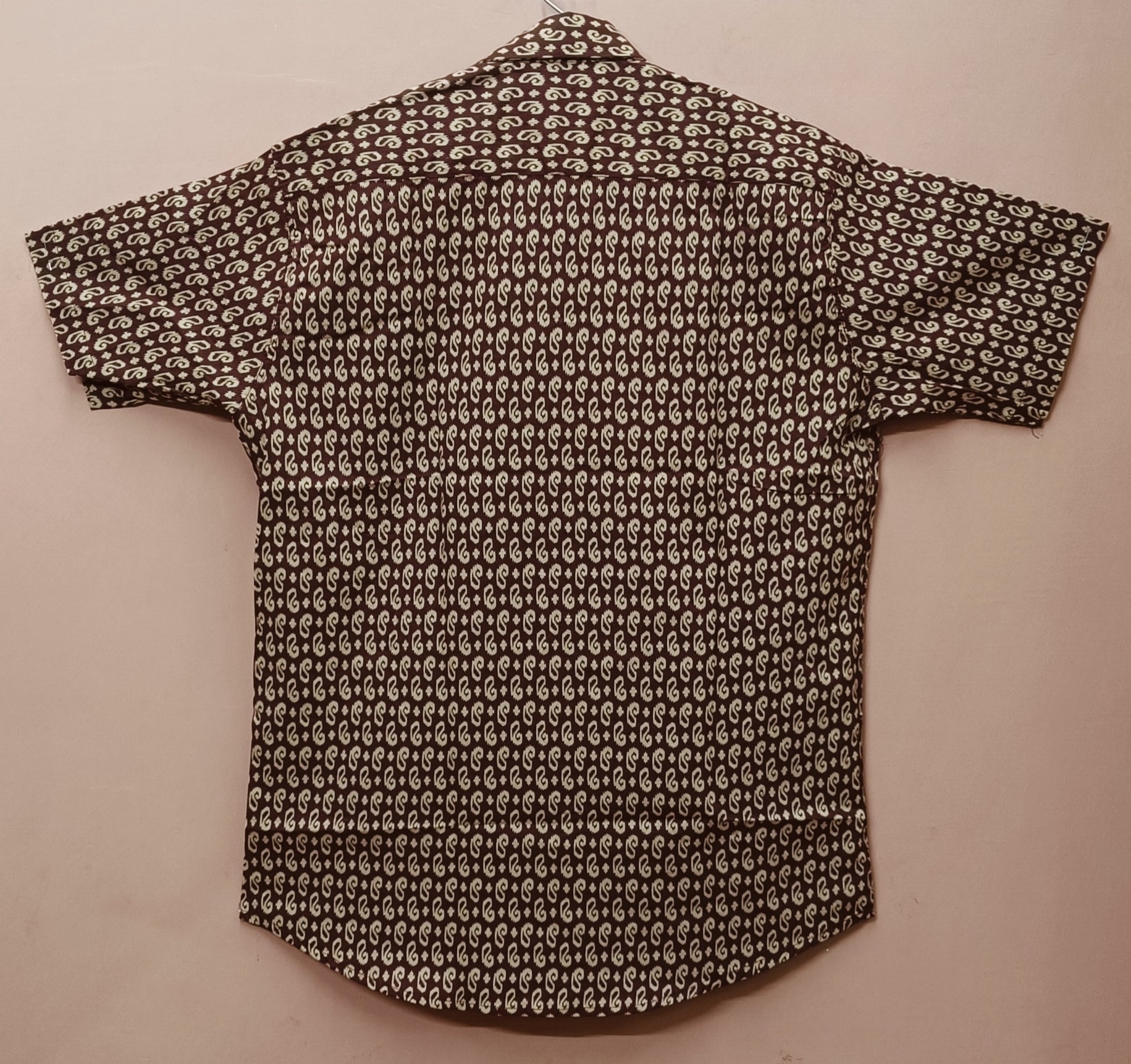 Men by House of Gulab Short Sleeves Cotton Shirt